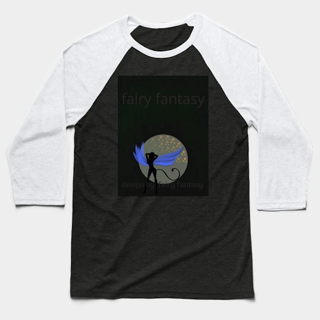 Fairy fantasy Baseball T-Shirt by Prince